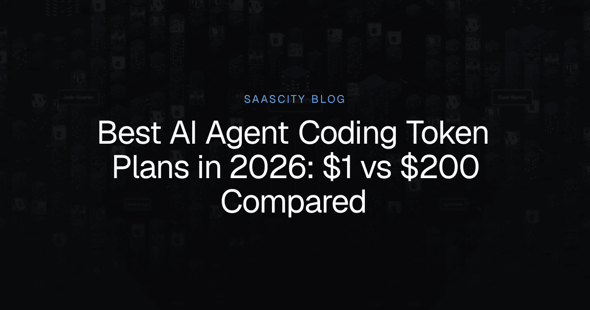Best AI Agent Coding Token Plans in 2026: $1 vs $200 Compared
