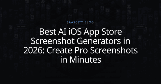 Best AI App Store Screenshot Generators 2026 | SaaSCity