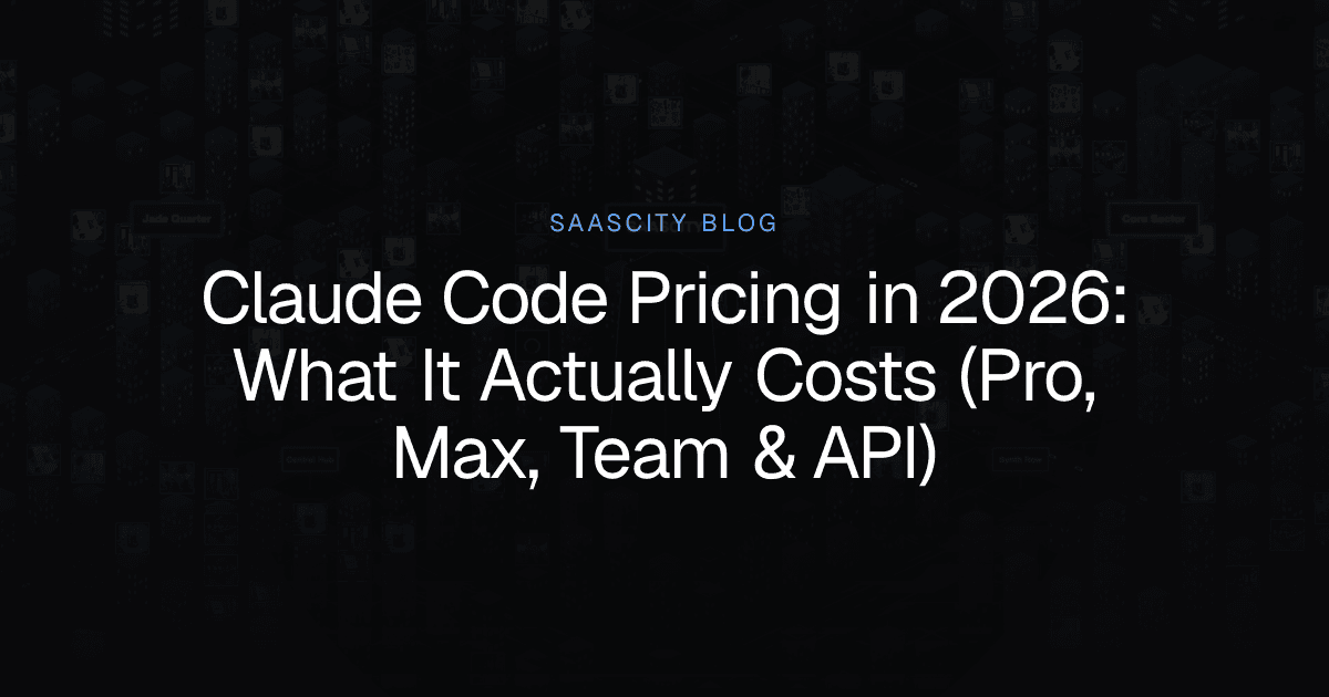 Claude Code Pricing in 2026: What It Actually Costs (Pro, Max, Team & API)