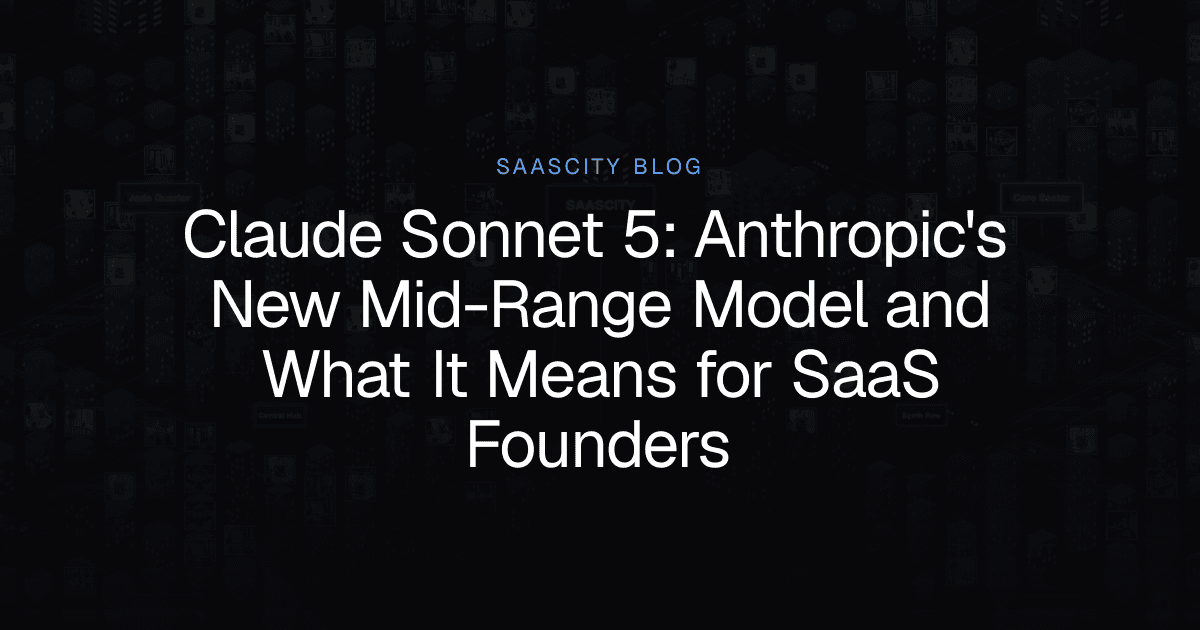 Claude Sonnet 5: Anthropic's New Mid-Range Model and What It Means for SaaS Founders