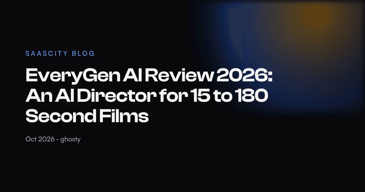 EveryGen AI Review 2026: An AI Director for 15 to 180 Second Films