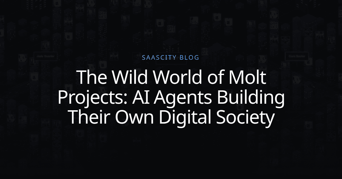 The Wild World of Molt Projects: AI Agents Building Their Own Digital Society
