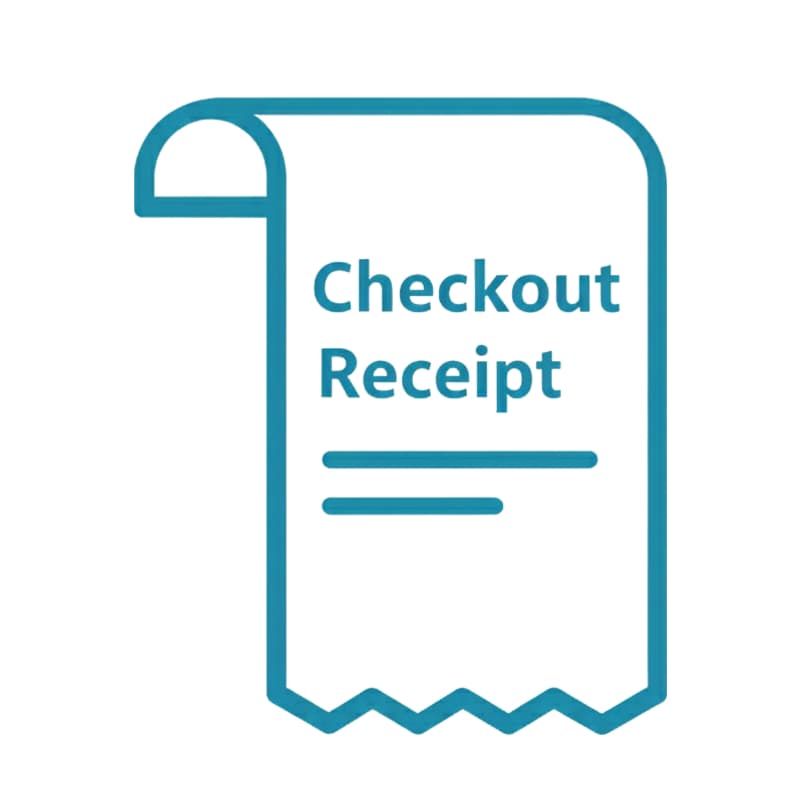 CheckoutReceipt