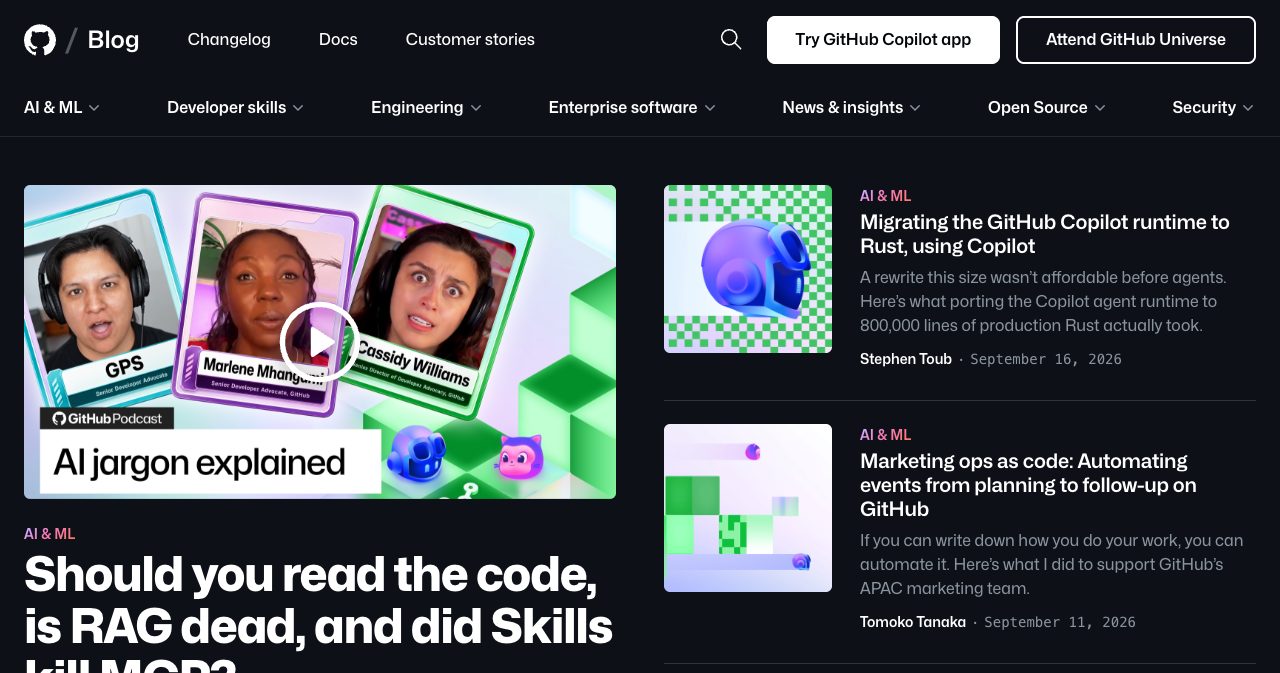 GitHub Blog changelog announcement page detailing multi-model support in GitHub Copilot, including Claude Opus 5.5 deployment across VS Code, JetBrains, and GitHub CLI.